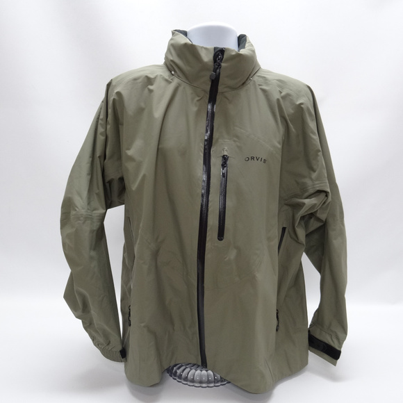 orvis waterproof rain jacket